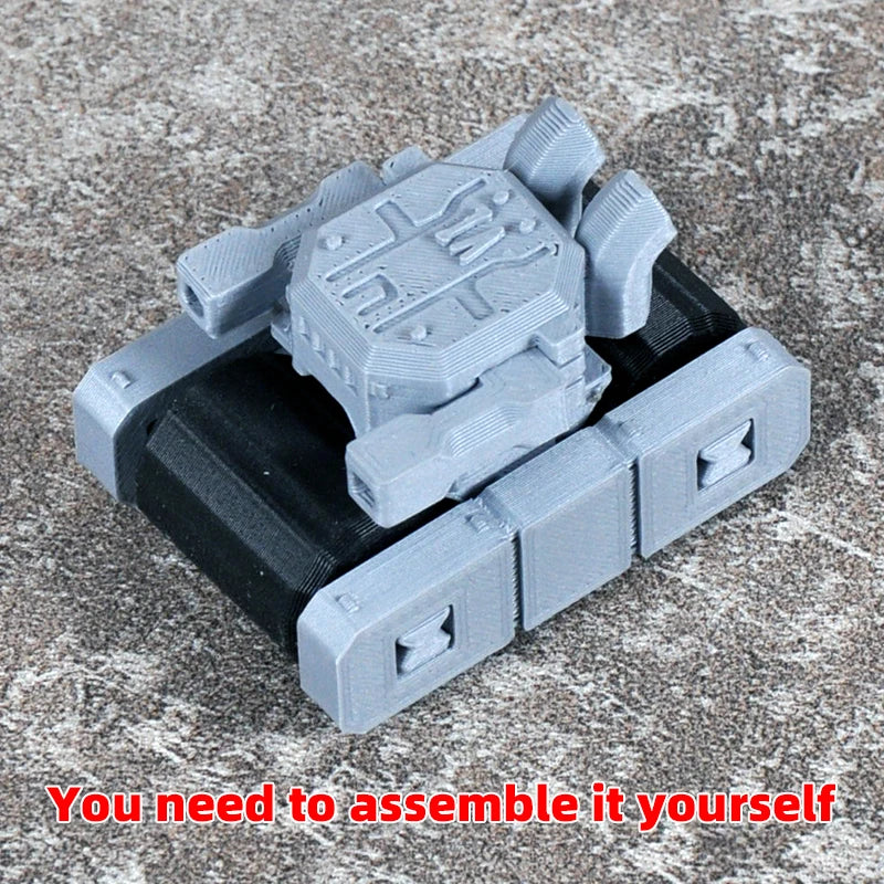 Assembly Scale Set Static Plastic Military Armored Vehicles Tank 3Pcs