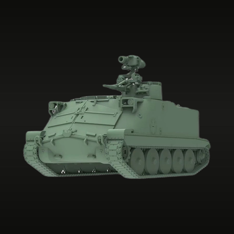 Modern Swedish M113 Armored Personnel Carrier 1/72 Resin Vehicle Kit - unpainted resin model kit