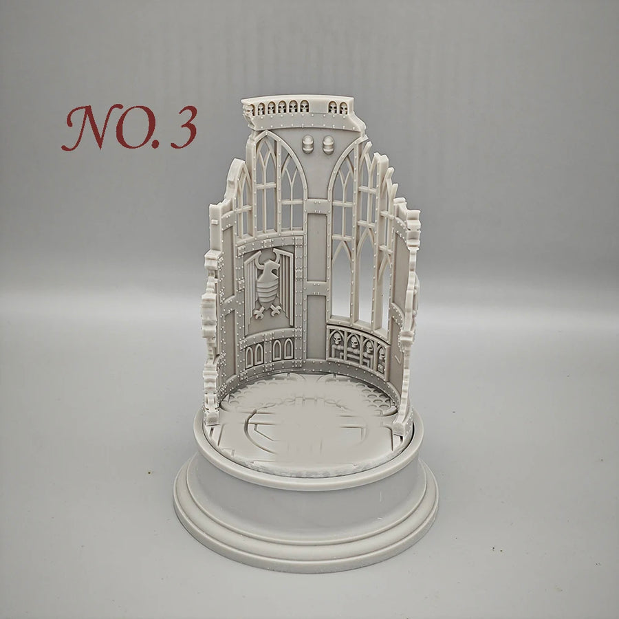 1/35 3D Printing Model Base Model Scene Platform Scene Production DIY Modeling Diorama Kit Hobby Production