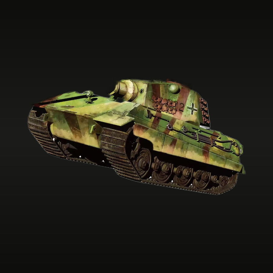 WWII German Maus Super Heavy Tank 1/35 Resin Vehicle Kit - unpainted resin model kit