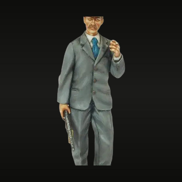 1930s Detective with Revolver 1/35 Resin Figure Kit