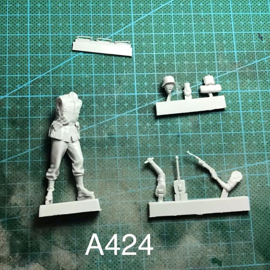 1/35 Resin Model Figure GK， Unassembled and Unpainted Kit
