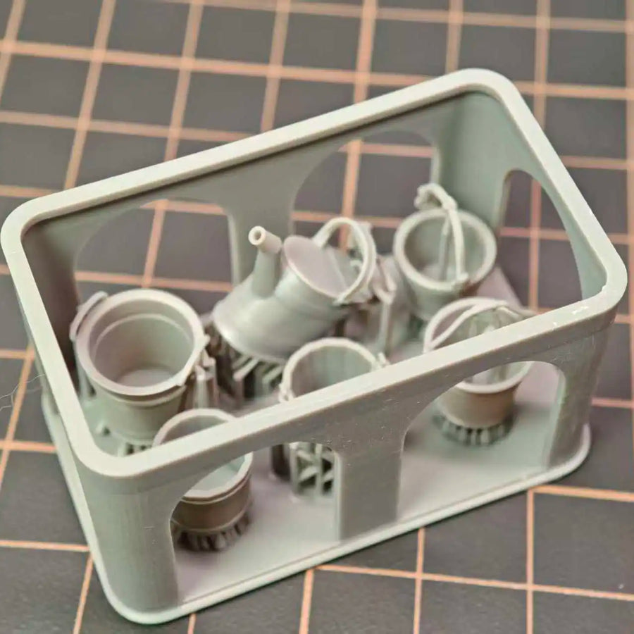 1/35 Bucket Set Resin Figure White Model 352010