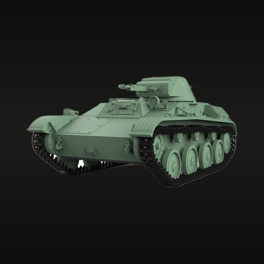 WWII Soviet T-70 Light Tank 1/48 Resin Vehicle Kit - unpainted resin model kit