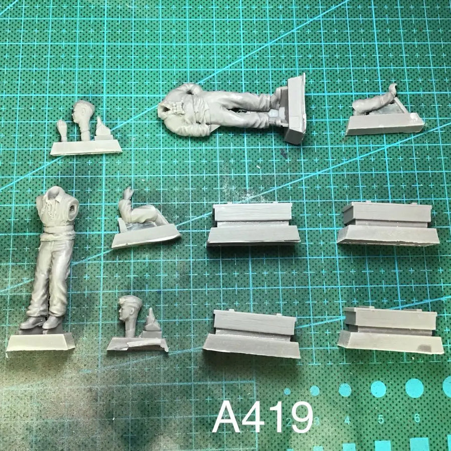 1/35 Resin Model Figure GK， Unassembled and Unpainted Kit