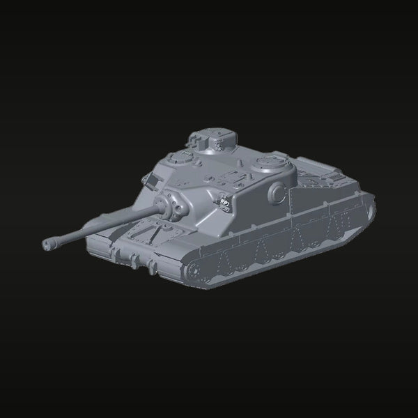 WWII British A39 Tortoise Heavy Tank 1/144 Resin Vehicle Kit