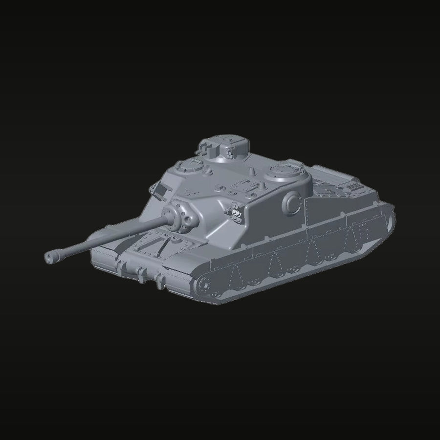 WWII British A39 Tortoise Heavy Tank 1/144 Resin Vehicle Kit - unpainted resin model kit