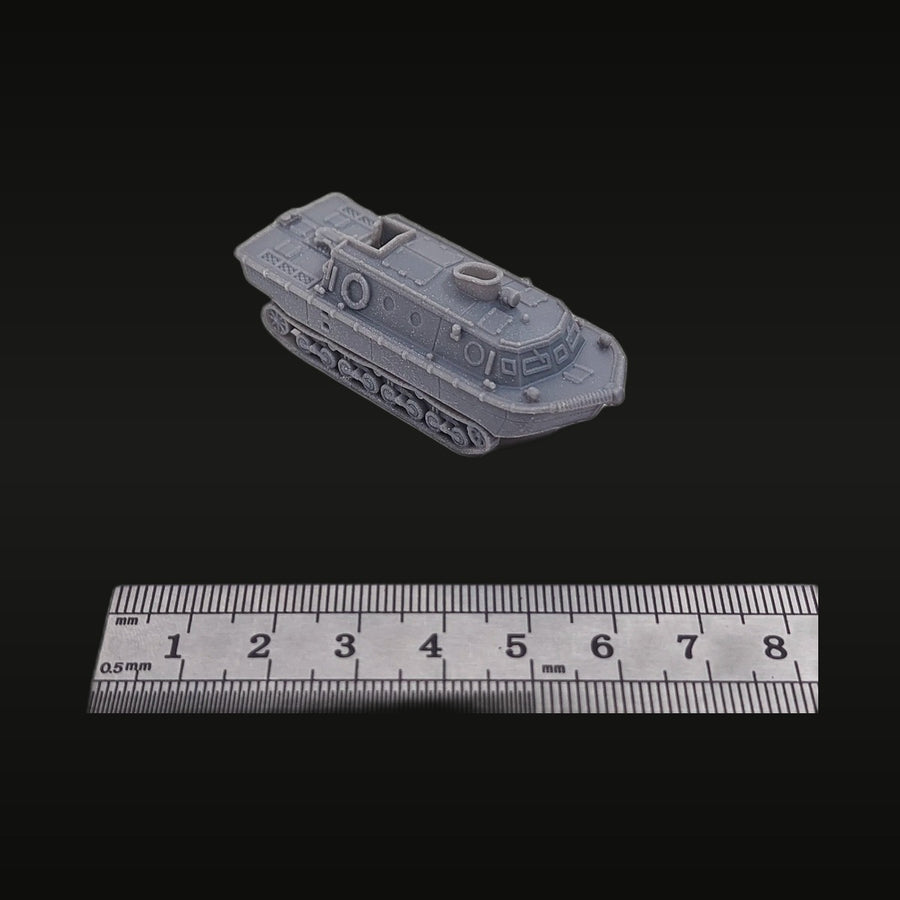 WWII German Rheinmetall-Borsig Lws Amphibious Cargo Vehicle 1/87 Resin Kit - unpainted resin model kit