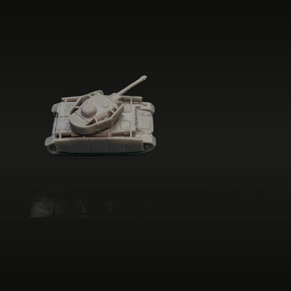 WWII German Pz.Kpfw. IV Ausf. G Medium Tank 1/144 Resin Vehicle Kit