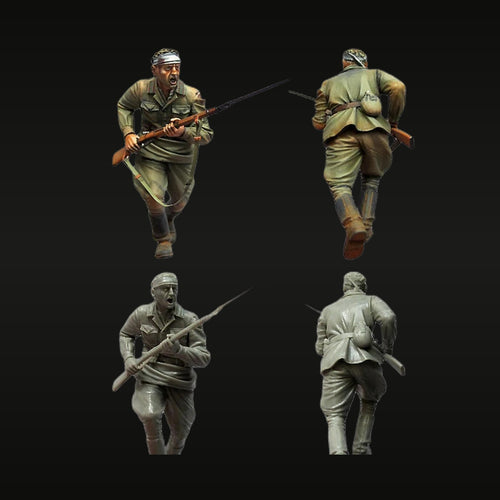 Red Army Rifleman WW2 1941-43 1/35 Resin Figure Set