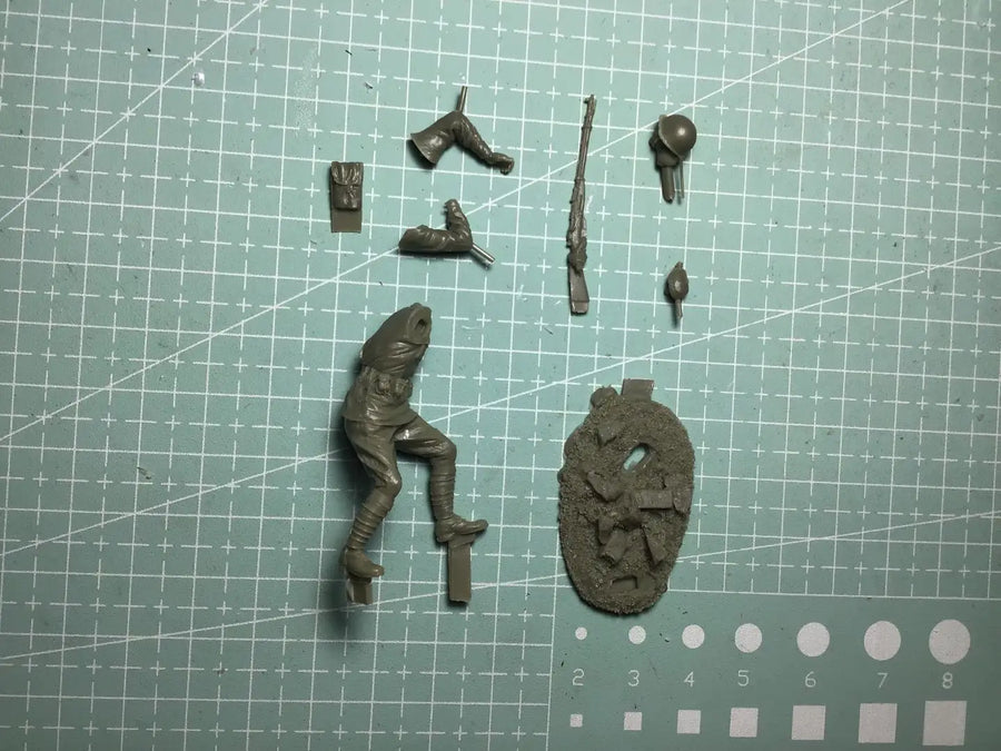 1/35 Resin Model Figure Gk，Unassembled and Unpainted Kit