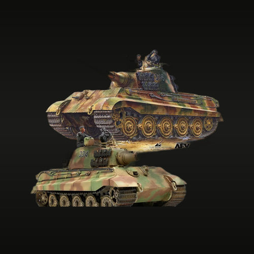German King Tiger Sd.Kfz.182 Heavy Tank 1/35 Resin Model Kit
