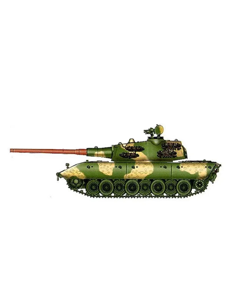 WWII German/Soviet Medium Tank with Camouflage 1/35 Resin Vehicle Kit - resin model view 5