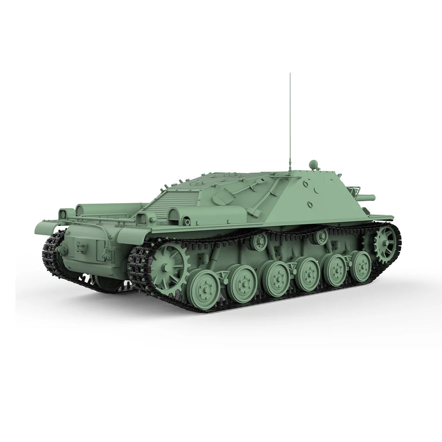 WWII German Jagdpanzer 38 (Hetzer) Tank Destroyer 1/56 Resin Vehicle Kit - resin model view 4