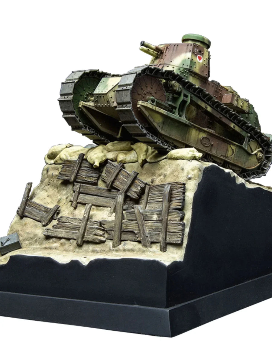 Assembled Model Kit Ts-011French FT-17 Light Tank (Riveted Turret) 1/35