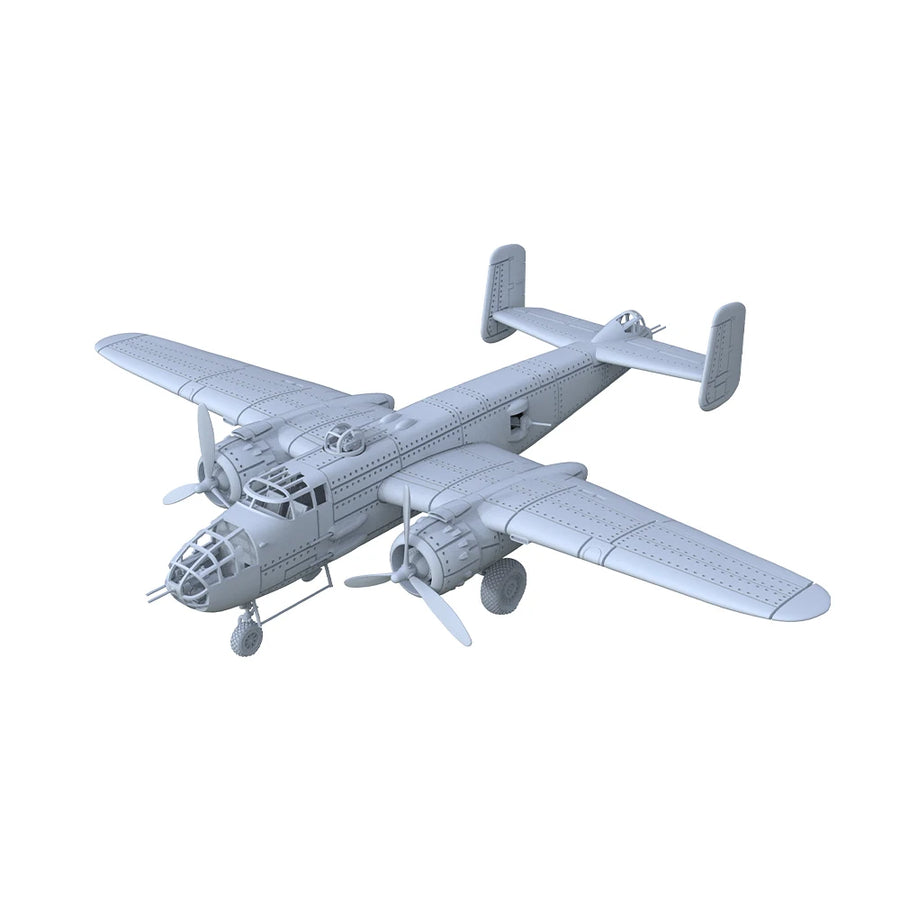 WWII US Aircraft Twin Pack: B-25 Mitchell (x2) 1/250 Resin Kit - resin model view 2