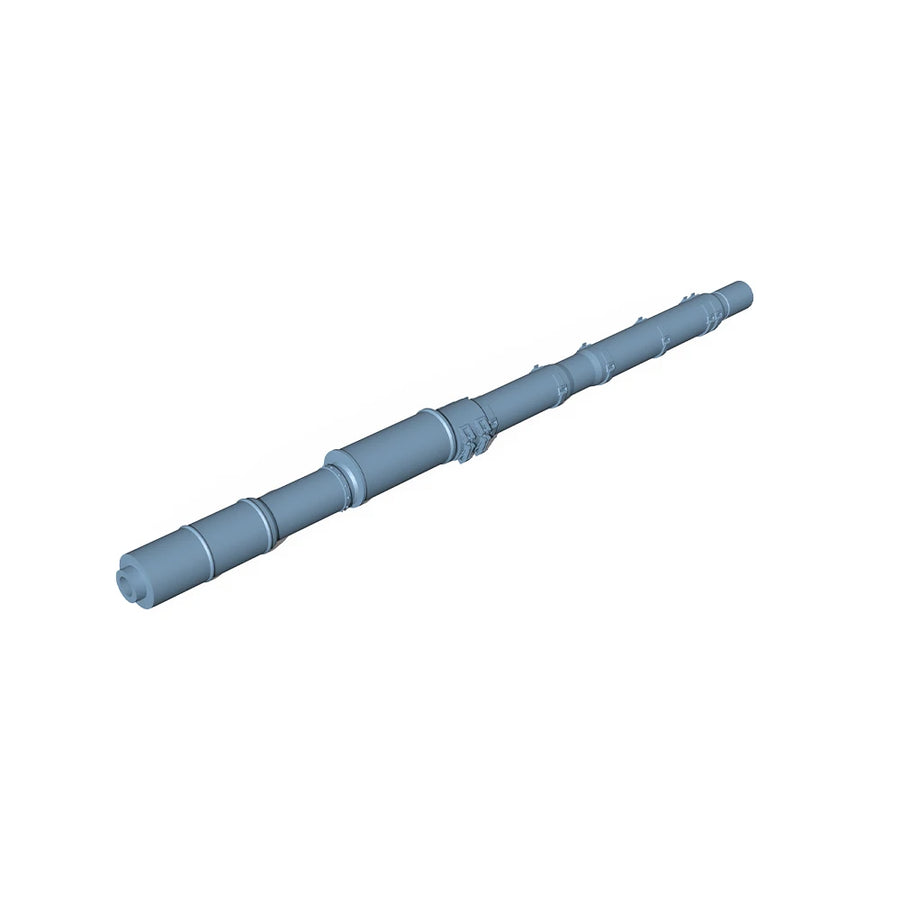 MRY-SFW LYTG0441 1/48 1/72 Additional Stake Gun Barrel German 1A5 Medium Tank Model Upgrade Parts 1Pc