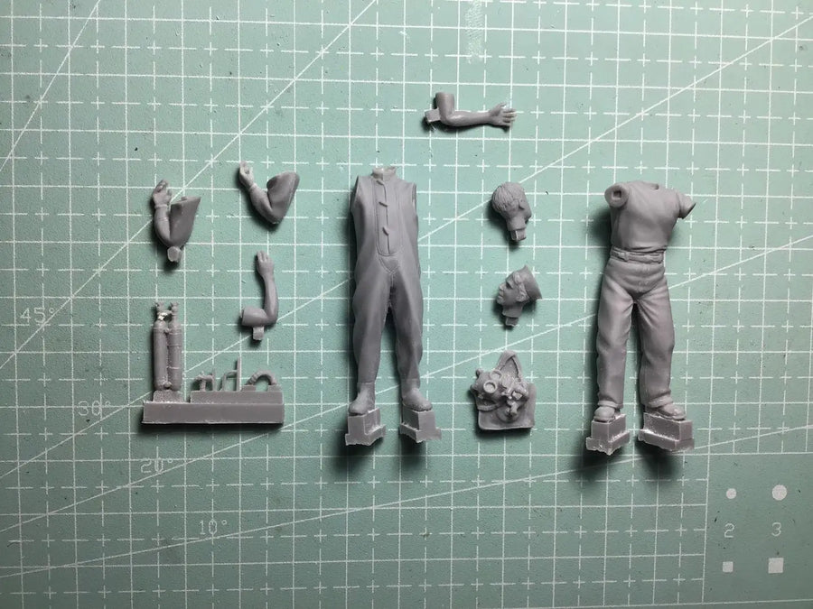 1/35 Resin Model Figure Gk，Unassembled and Unpainted Kit