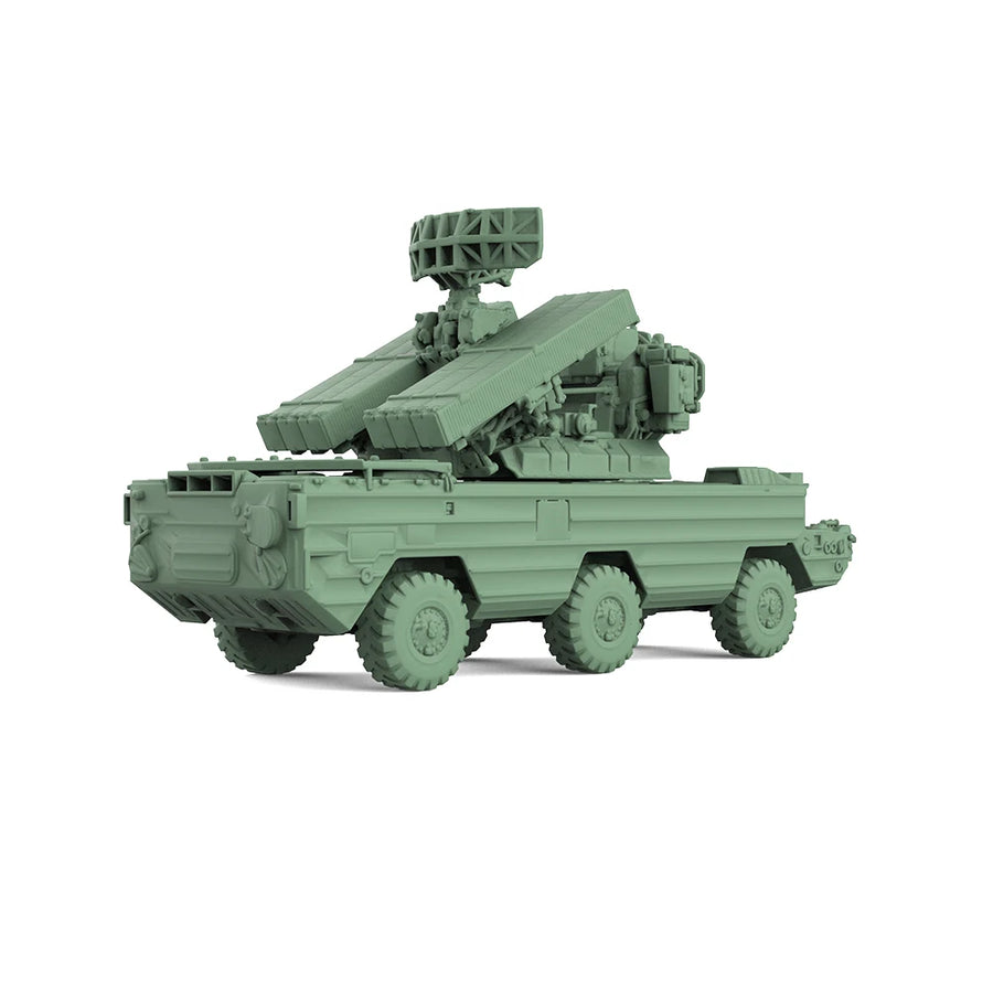 Cold War Soviet OSA Air Defense Vehicle 1/200 Resin Model Kit - resin model view 4