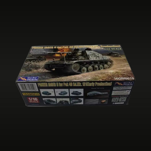 WWII German Panzer Jäger II Pak 40 1/16 Scale Resin Model Kit
