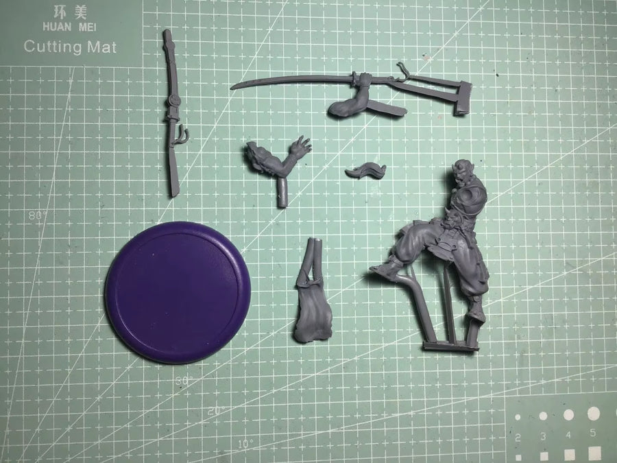50Mm Base, Resin Model Figure Gk，Unassembled and Unpainted Kit