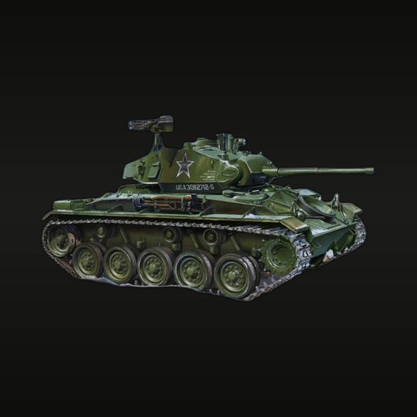 WWII US M24 Chaffee Light Tank 1/72 Resin Vehicle Kit