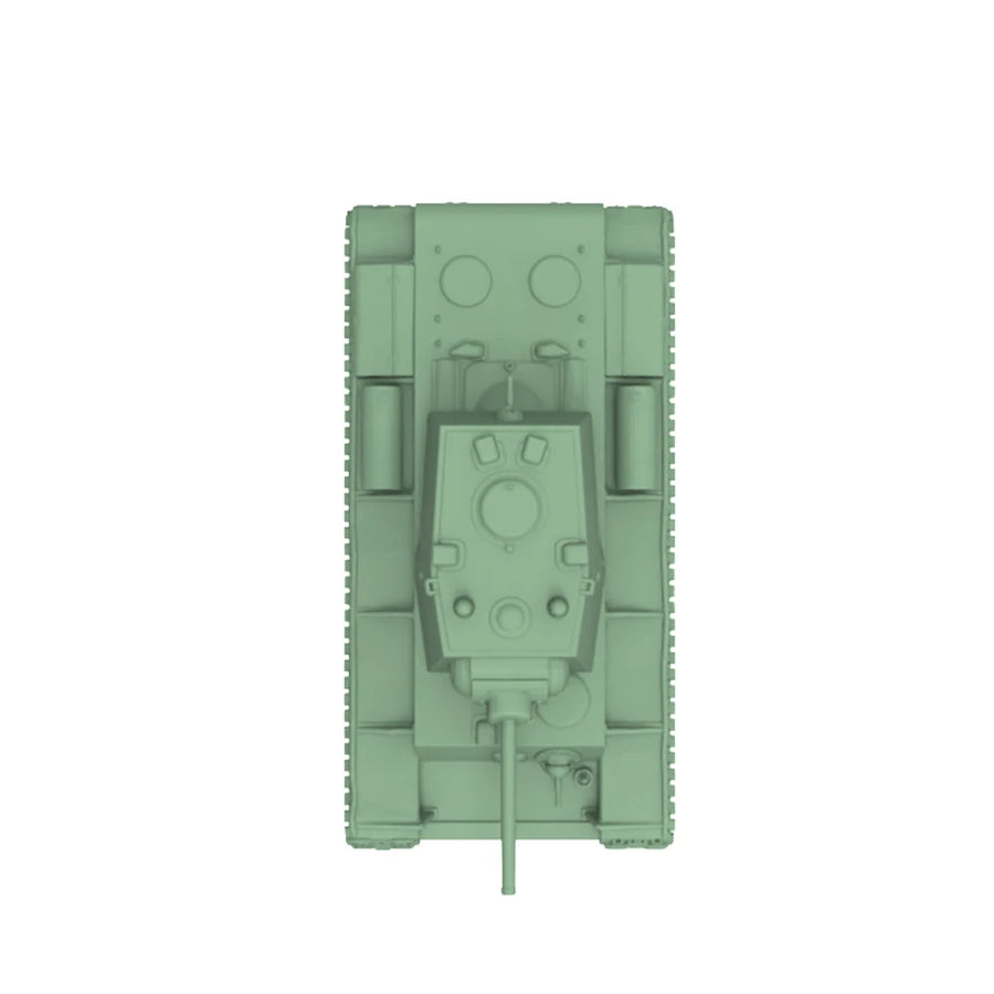 1/220 1/160 1/87 MRY-SFW SS858 Railway Military Model Kit Soviet Kv-1(Zis-5) Medium Tank