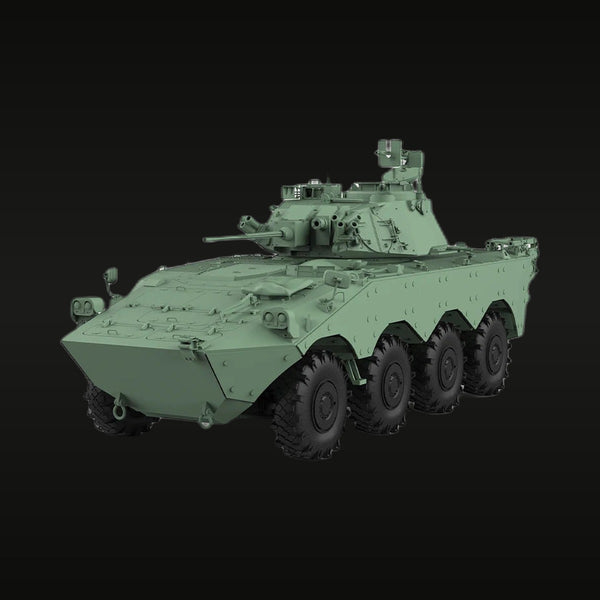 Modern Italian VBC 8x8 Armored Personnel Carrier 1/48 Resin Vehicle Kit