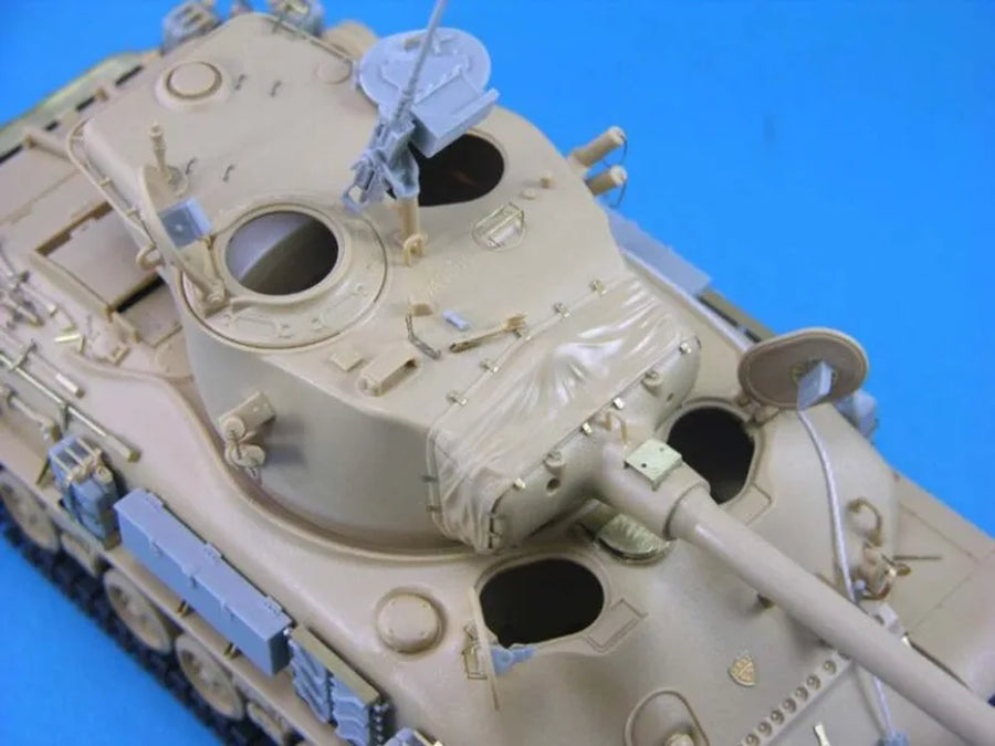 1/35 Scale Die-Cast Resin Model Assembled Kit IDF M51 Tank Detailing Set (No Tank) Unassembled and Unpainted