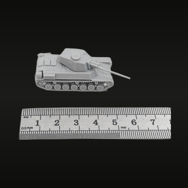 WWII German Panzer IV Medium Tank 1/144 Resin Vehicle Kit