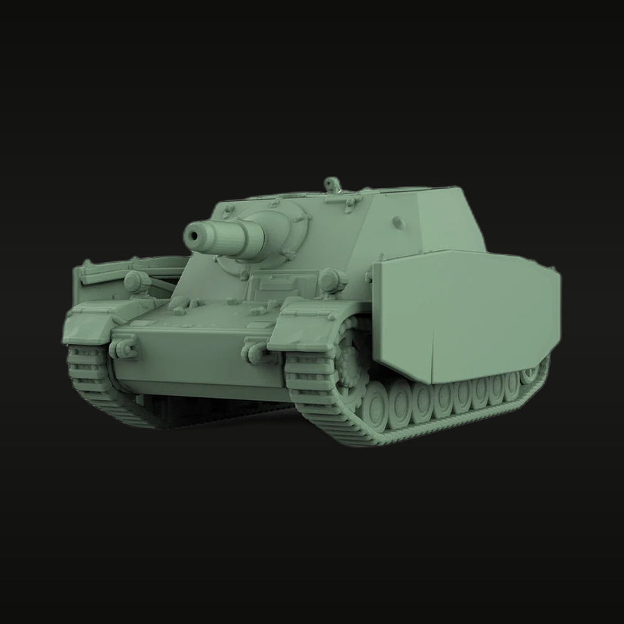 WWII German Brummbar 150mm SPG 1/48 Resin Vehicle Kit - unpainted resin model kit