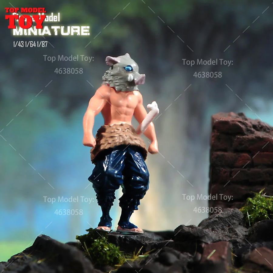 Fantasy Anthropomorphic Rat Warrior with Sword 1/64 Resin Figure Kit - resin model view 4