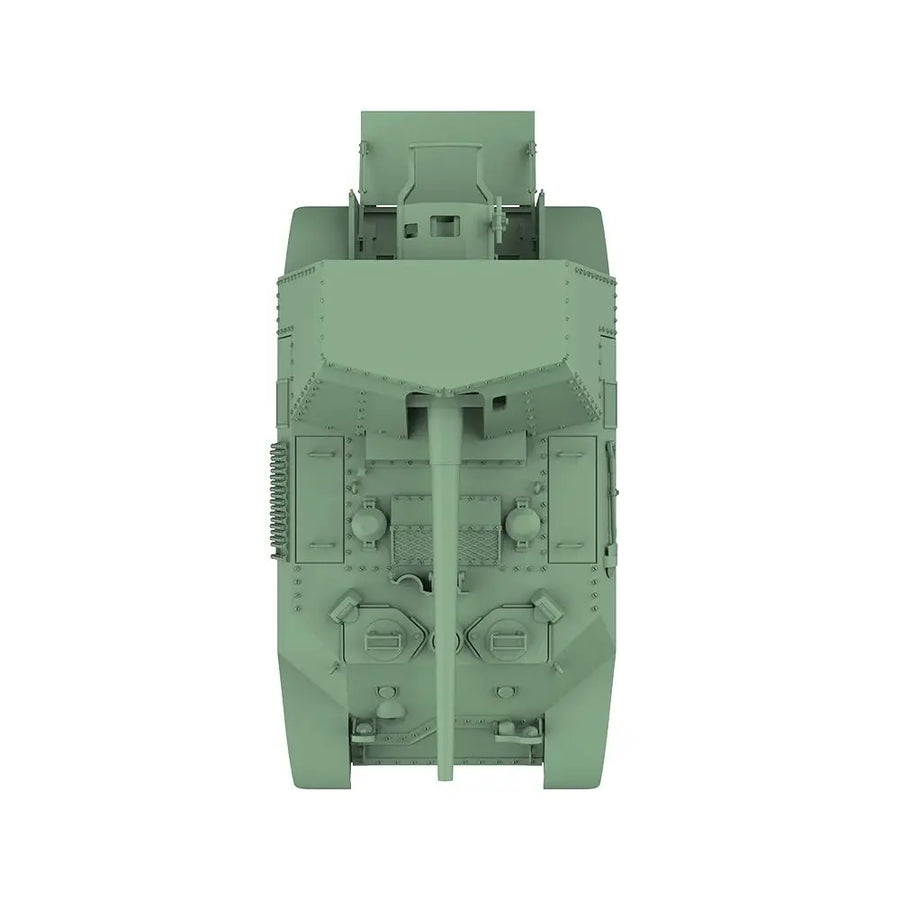 WWII US M3 GMC Tank Destroyer Fixed Casemate 1/35 Resin Vehicle Kit - resin model view 2