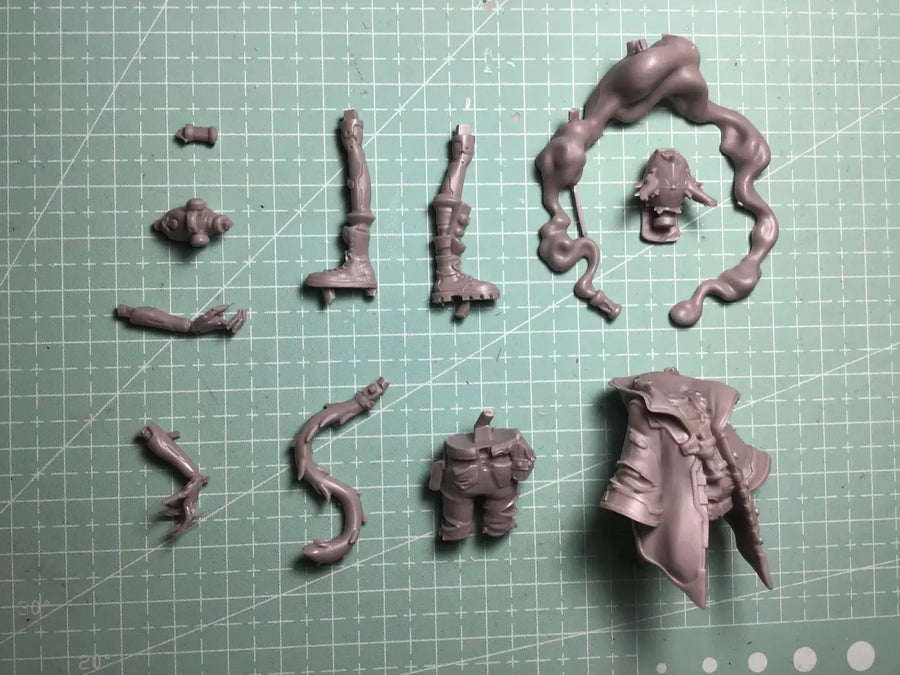 75Mm Resin Model Figure Gk，Unassembled and Unpainted Kit