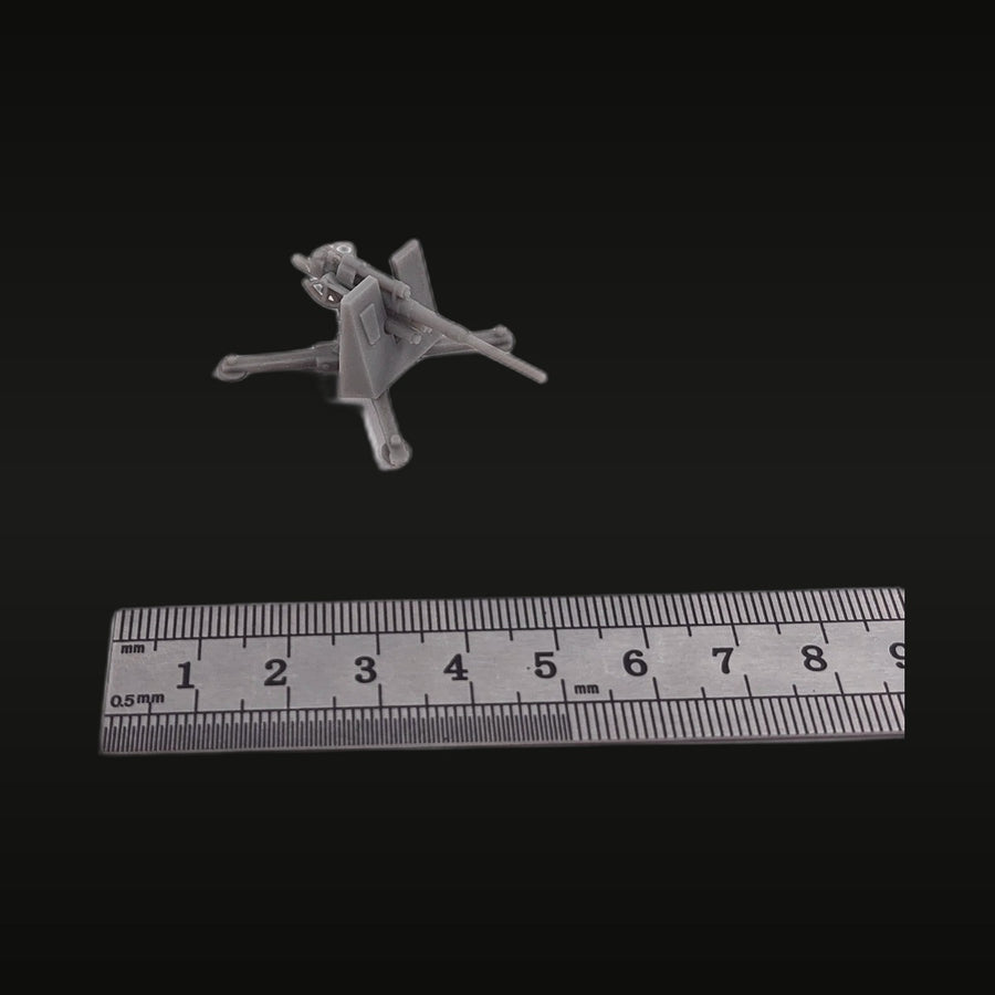 WWII German 88mm Flak 36 Anti-Aircraft Gun 1/144 Resin Kit - unpainted resin model kit