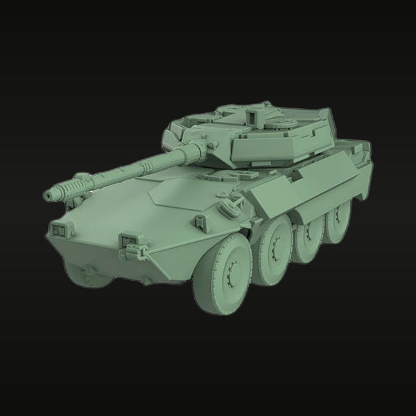 Modern B1 Centauro 8-Wheel Tank Destroyer 1/56 Resin Vehicle Kit