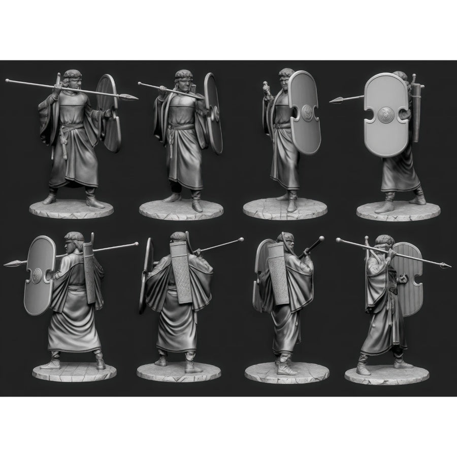 1/24 Scale Resin Unpainted Model Kit, Military Theme, Persian Immortal Warrior Unassembled and Unpainted GK