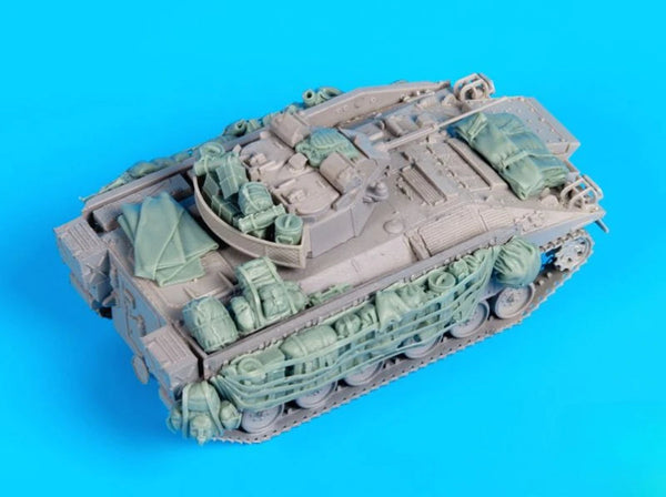 Modern British Warrior IFV Infantry Fighting Vehicle 1/72 Resin Kit