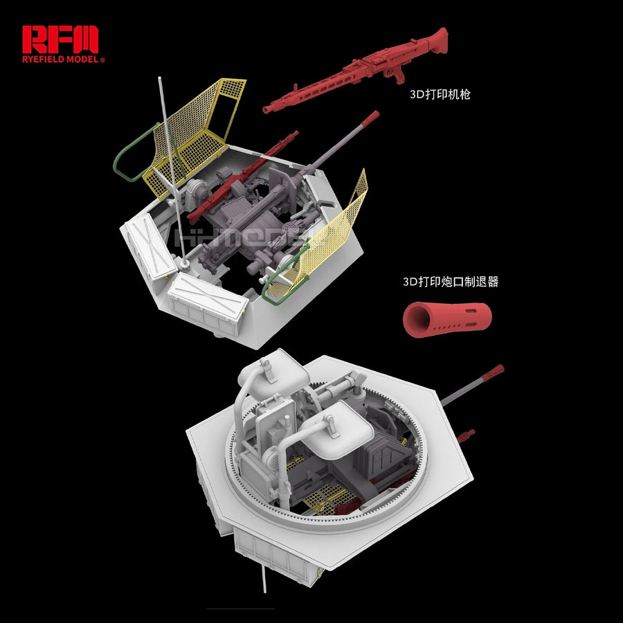 WWII German Sd.Kfz.234/1 Armored Car 1/35 Resin Vehicle Kit - resin model view 4