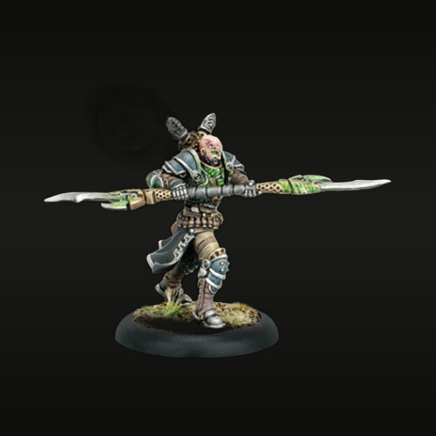 Sturgis the Corrupted Cryx Epic Warcaster 30mm Resin Figure - unpainted resin model kit