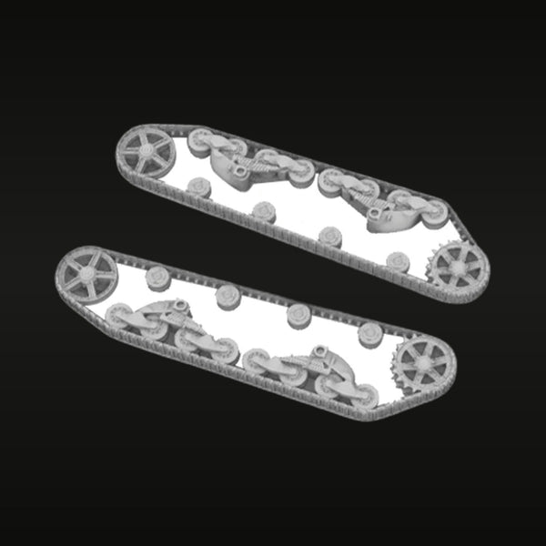 Soviet T-26 Light Tank Track Links 1/35 Resin Model Kit