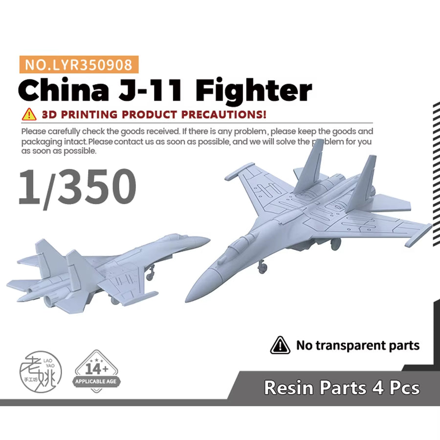 Modern Chinese J-11 Fighter Jet 1/48 Resin Aircraft Kit - resin model view 5