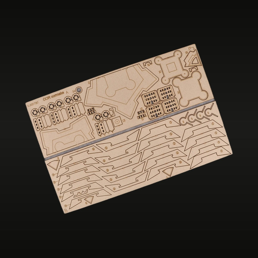 Fortified Coastal Base Terrain Diorama 1/700 Resin Kit - unpainted resin model kit