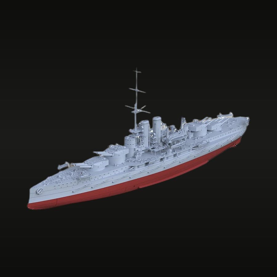 SMS Viribus Unitis Austro-Hungarian Dreadnought 1/1200 Resin Ship Kit - unpainted resin model kit