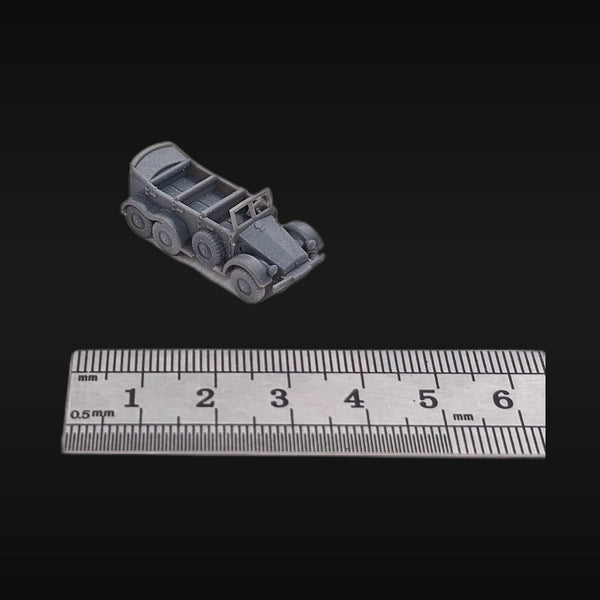 WWII German Kfz.70 Six-Wheeled Military Transport 1/72 Resin Vehicle Kit