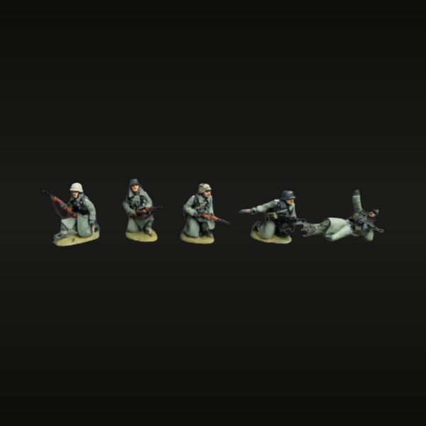 WWII British Infantry Squad 5-Figure Set 28mm Resin Wargaming Kit