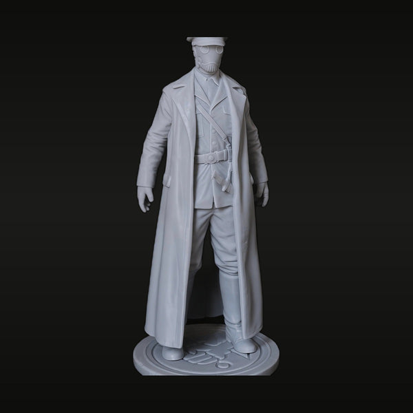 Modern Military Commander in Coat 1/18 Resin Figure Kit