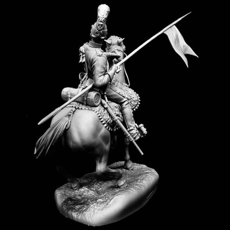 1/24 Scale Die-Cast Resin Figure Model Kit Line Lancer Hobby Miniature Toys Unassembled and Unpainted DIY Diorama