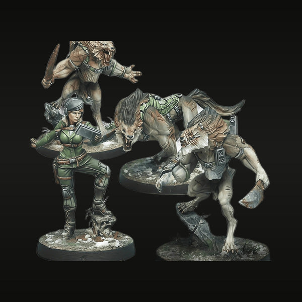 Ariadna Antipode Assault Pack 40mm Resin Miniature Figure Set