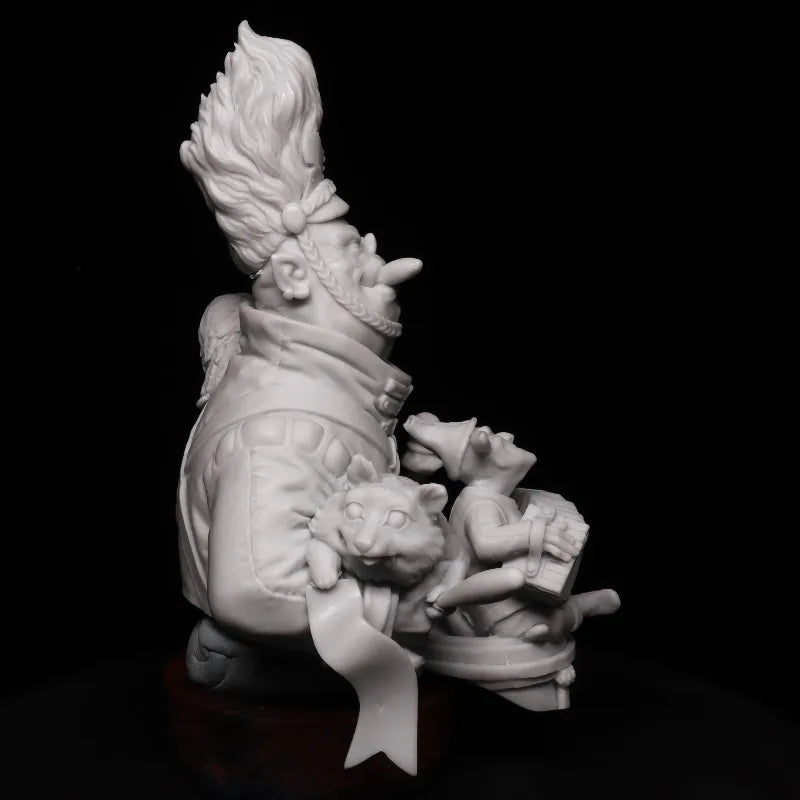 Anthropomorphic Animal Fantasy Characters 1/12 Resin Kit - resin model view 4